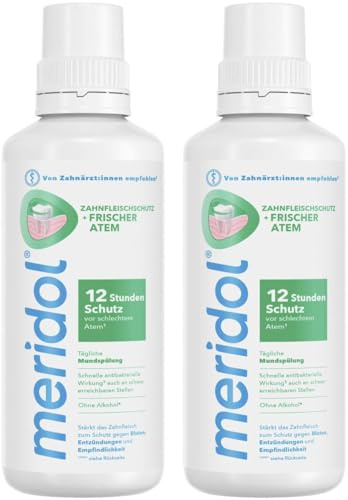 Meridol Zahnfleischschutz & Frischer Atem Mundspülung Doppelpack 2 x 400 ml