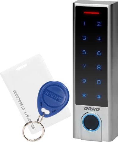 ORNO ZS-825 Wasserdichtes Codeschloss mit Kartenleser und Proximity-Tags IP68
