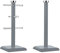 Royal Cuisine Kitchen Roll Holder & Mug Tree Set Paper Towel Holder Mug Stand for Kitchen Countertop Cup Holder Durable Mug Holder kitchenware Storage Accessories (Grey)