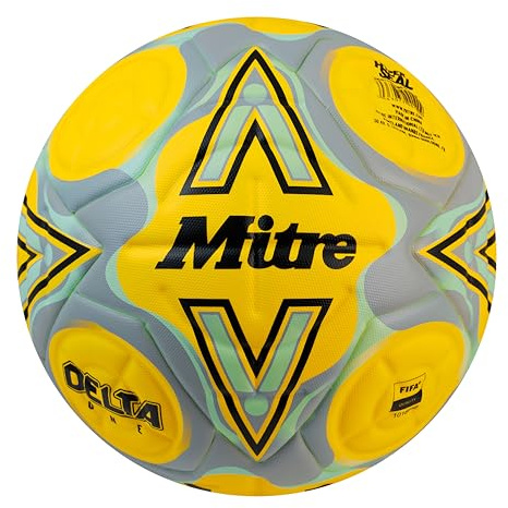 Mitre Delta Football | Highly Durable | Enhanced Accuracy and Consistency Football