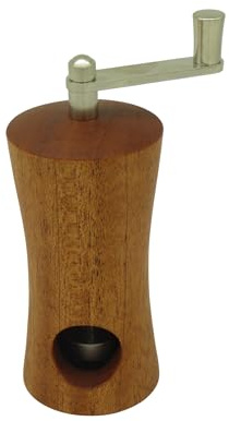 Holz Muskatmühlen Unikate handgemacht aus Edelhölzern | handgedrechselt | kleine Ausführung | manuell | tolle Geschenkidee (Mahagoni)