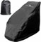 vComfort® Massage Chair Cover XL Dust Protector, Full Body Zero Gravity, Dustproof Cover for Shiatsu Massage Recliner, Resistant to Pet Scratches, Cat and Dog Cover. (Black)
