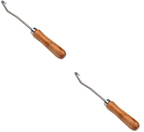 Yardwe 2stücke Holzgriff Reinigungswerkzeug Praktischer Reinigungshaken Für Bienenhaltung Entfernung Von Und Rückständen Im