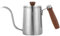 ABOOFAN cafetera de acero inoxidable plegable hervidor de café térmico maquina de cafe automático coffee machine cafetera lor contenedor de café de pico largo tetera de boca larga Silver