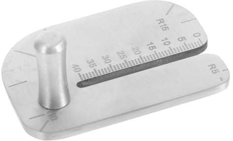 Zerodeko Stainless Steel Leather Stitching Punch Plate Leather Working Pincers for Craft Projects Rectangle Hole Punch Tool and Rhinestones Work