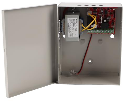 Boîte d'alimentation de sécurité Puissante avec Une Construction en Métal Robuste | Sauvegarde 5A UPS - Sortie 12V et Entrée 220 V pour Les Systèmes de Garde d'Entrée