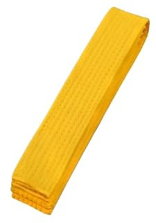 WUYXTO 2 stycken färgglada arkiveringsbälten bomull judo, karate, TKD, Aikido, kampsport, set om 2