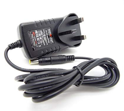 12 Volt UK MAINS POWER SUPPLY CABLE NEW FOR VERBATIM DESKTOP USB ESATA 500GB HARD DRIVE
