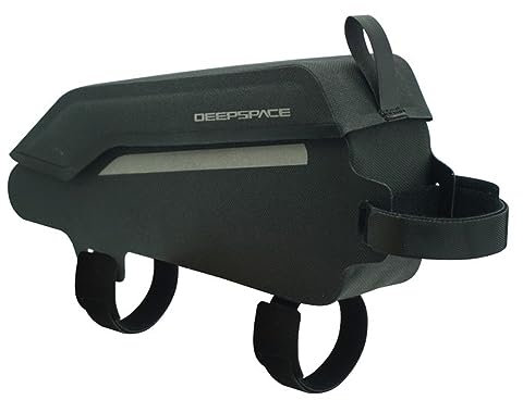 WLDOCA Fahrrad-Frontrahmentasche mit magnetischer Klappe vollständig wasserdicht Kiesfahrrad-Oberrohrtasche Fahrrad-Dreieckstasche für MTB Rennrad Pendelfahrrad,Schwarz,A