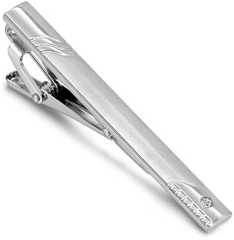 Tidefire Tie Clips for Men Short Style Necktie Tie Pin Tie Bar