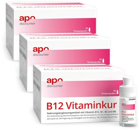 B12 Vitaminkur Trinkampullen von apodiscounter 3x30x7 ml
