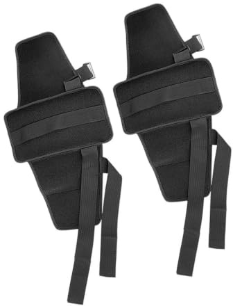 POPETPOP 2pcs Adjustable Wheelchair Footrest Straps with Non-Slip Cloth and Plastic Material, Fall Prevention Shoe Holders for Seniors and Disabled, Suitable for Rehabilitation Centres