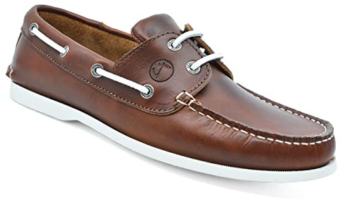 Chaussures Bateau Homme Seajure Silistar Cuir Marron (numeric_40)