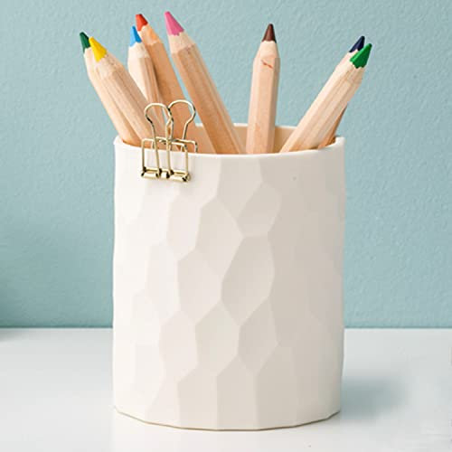 Kyduu Pot à crayons, Porte stylo en silicone étanche de style nordique pour bureau, Porte Stylo de Bureau, pour Ranger les Pinceaux Stylo à Fleurs DéCoratif, Porte pinceau de maquillage