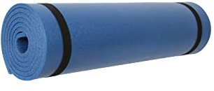 Mountain Warehouse Roll Mat - Lightweight, Compact, Durable & Comfortable Mat with Insulation, Easy to pack - For Camping, Trekking, Travel & Outdoors Bright Blue One Size