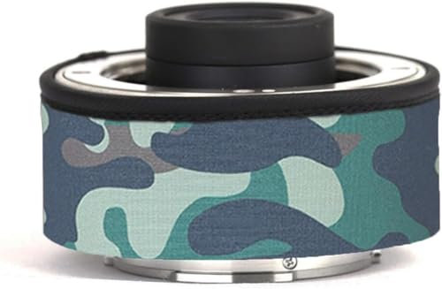 CHASING BIRDS Manteau de protection imperméable camouflage pour téléconvertisseur RF Canon 1.4X 2.0X (camouflage vert militaire, 2.0X (extension RF 2X))