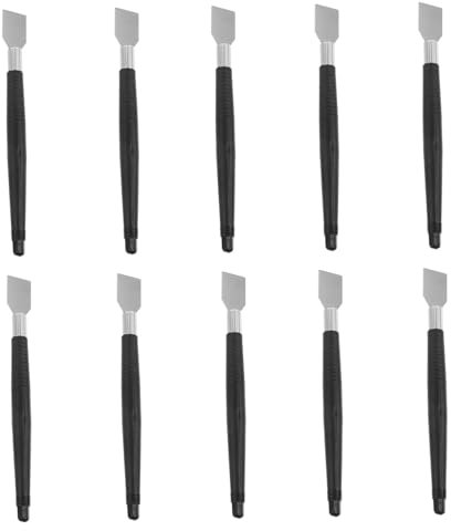 Artibetter 10pezzi Strumenti Per Intaglio in Legno Kit Di Scalpelli Per Intaglio Manuale Utensili Per Incisione Accessori Per Lavorazione Del Legno Per Artigianato e Scultura