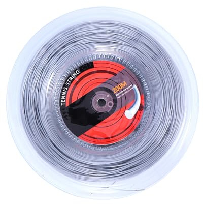 Bobine de Corde de Tennis – Corde de Raquette de Tennis de 1,35 mm, Bobine de Tennis Plus Douce, Cordes Stables de 200 m | Cordes pour améliorer l'expérience de Frappe pour Les Joueurs de