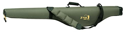 Jaxon Rutenfutteral X-Team 145cm-160cm 2-Fächer Hardcase Rutentasche Futteral (145cm / UJ-XAK145)