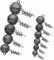 Berkley Screw-In Head 80 gram 2Pcs
