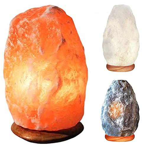 2-3 KG Natural Pink Himalayan Crystal Rock Salt Lamps CE Certified Electric Plug and Bulb