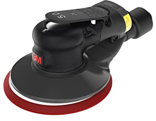 3M Xtract Pneumatic Random Orbital Sander, 88941, 125 mm, Central Vacuum, 2.5 mm Orbit, 1 per case