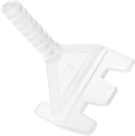 Flintronic 200 Piezas Niveladores de Azulejos, Clips de nivelación de baldosas 2mm, Sistema de nivelación de baldosas Espaciador Clips para Azulejos y Baldosas
