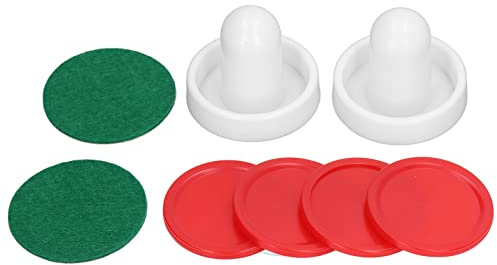 SIWOTED 8 pezzi 60mm Air Hockey Pusher Accessori Alta resistenza agli urti Accessori per hockey su tavolo di lunga durata (Tipo B)