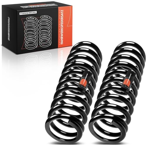 Frankberg 2x Muelles de chasis Muelles de suspensión Compatible con 190 W201 Replace# A2013242504