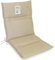 Herlag Niedriglehner-Auflage Greta 100x50x7cm | Green-Line: Bezug aus 100% recyceltem Polyester | Sitzauflage mit Fleck- & UV-Schutz | Polster für Niederlehner-Gartenstühle | Öko Tex 100 | Natur