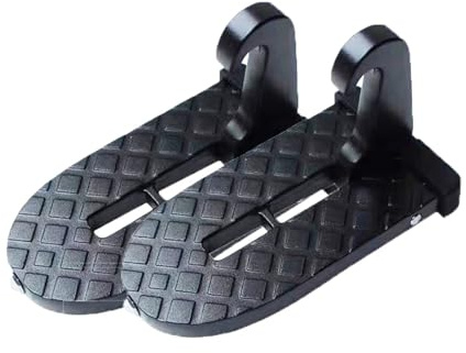 voiture support pied Marchepied de porte à engrenage automatique Accès facile aux pieds de toit Support de voiture pliable Brise-vitre Marteau de sécurité Crochet Pédale pédale pied(2016 LHD Frame)