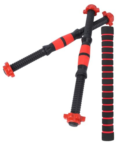 Hemobllo Barra de Mancuernas de Acero Resistente con Conector para Gimnasio Casa Barra para Entrenamiento de Fuerza y Musculación Accesorio Duradero para Ejercicios de Brazos y Hombros