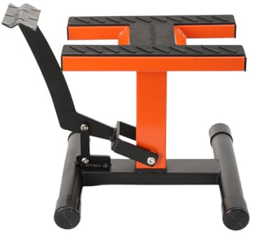 NICCOO Motorrad Cross Ständer Hubständer, 160kg Höhenverstellbarer Motorradständer Heber, Hubständer für Enduro, Cross und MX Maschinen Motorrad Ständer Hebetisch aus Stahl