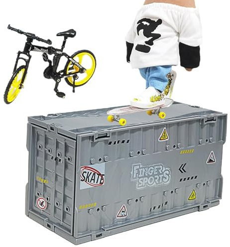 Modulares Fingerboard Skate Park Kit – Robustes Finger-Skateboard Rampe