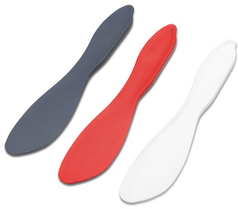 LINDEN SWEDEN 3-Pack Multipurpose Spreaders | Everyday Use Knives for Spreading | Small Spreader Knives | Dishwasher Safe Peanut Butter Jar Knife | Mess Free Butter Spreader | 3 Pack | Multicolored