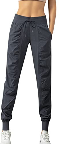 GZYshoyao Damen Regenhose Wasserdicht Atmungsaktiv Gefüttert Überziehhose - Winddicht Packbar Hose Leichte Softshellhose zum Wandern Fahrrad leichte Überhose, atmungsaktive Fahrradhose