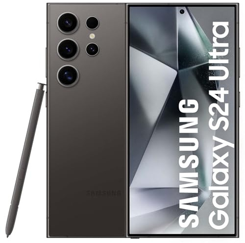 Samsung Galaxy S24 Ultra 17,3 cm (6.8) Double SIM 5G USB Type-C 12 Go 256 Go 5000 mAh Noir, SM-S928BZKGEUE