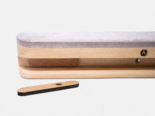 Nature Climbing | Stoak Board II | Hangboard | Rose Sandstone/Slope/with Sliders | - High Performance | Climbing hangboard, Sustainable hangboard | - Nachhaltig & Handgemacht