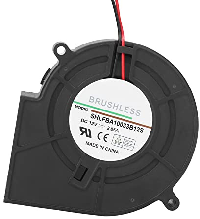 Soplador de Aire Portátil para Ventilador de Barbacoa, Ventilador Turbo de Aire de 12 V CC, Ventilador Eléctrico para Barbacoa, Picnic, Camping, Fuego de Carbón, Ventilador de