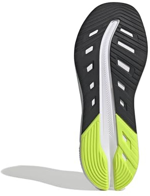 adidas Men's Questar 3 Running Shoes, core Black/Halo Silver/Flash Aqua, 4 UK