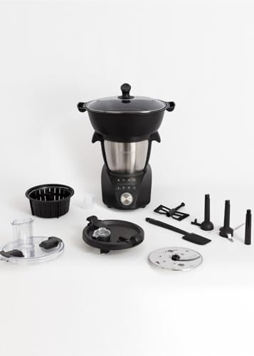 CREATE/CHEFBOT COMPACT CONNECT/Robot de cocina inteligente multifunción con cesta vaporera/Capacidad 3.5l, báscula incorporada, 24 programas automáticos, 10 velocidades + función turbo, 1200W
