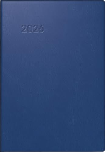 BRUNNEN Taschenkalender Mod. 723 '26 | A7, Kunststoff, dunkelblau