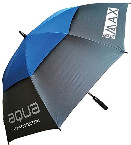 BIG MAX I-Dry Aqua Golf Regenschirm mit UV Schutz - 100% Wasserdicht (Blau)