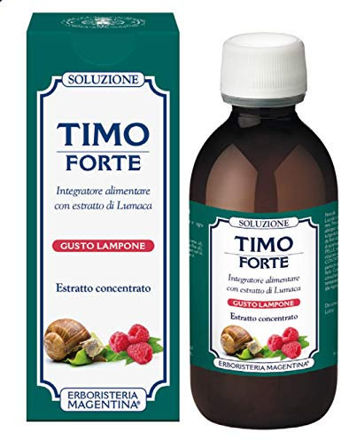 Erboristeria Magentina - Soluzione Timo Forte 150ml gusto Lampone - Estratto Concentrato