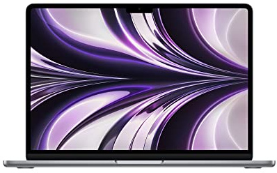 Apple 2022 Ordenador Portátil MacBook Air con Chip M2 Pantalla Liquid Retina de 13,6 Pulgadas, 8GB de RAM, 512 GB de Almacenamiento SSD, Teclado retroiluminado, Color Gris Espacial