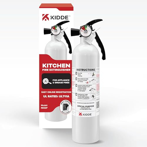 Kidde Fire Extinguisher for Kitchen, Residential, Single-Use, 711A