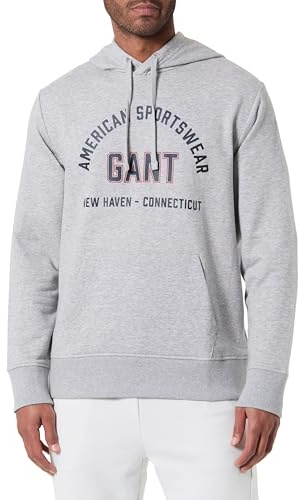 GANT herr Printed Graphic Hoodie Tröja med huva