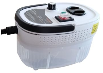Limpiador a vapor, Limpiador de a presión de alta temperatura, 2500W, 1200ml, aire acondicionado, campana, cocina, coche, máquina de limpieza a, herramienta de esterilización(Rot)