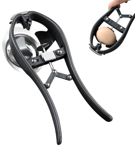 Fyrdyn Schizzauova | Rimozione Resistente - Rompiuova Acciaio - Per Cucina Cottura di Uova Crude Uso Domestico Ristorante Uso Commerciale