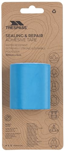 Trespass Repair Tape Tarvie - Sealing & Repair Tape, Flexible Polyester Fabric Tape for Patch & Seal, Durable Waterproof Tape for Tent & Tarpaulin Repair